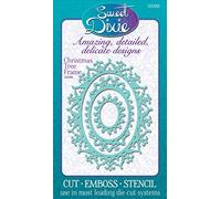 Sweet Dixie Dies Metal Metal Die Christmas Tree Frame, Set of 3