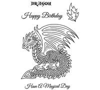 Sweet Dixie "Dragon" Clear Stamp