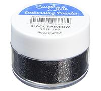 Sweet Dixie Embossing Powder, Black/Rainbow Supersparkle