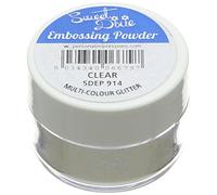 Sweet Dixie Embossing Powder Clear With Multi/colour Glitter