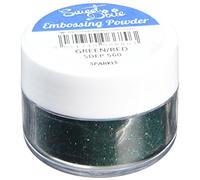Sweet Dixie Embossing Powder Green/Red Sparkle, Synthetic Material, 4 x 4 x 3 cm