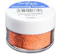 Sweet Dixie Embossing Powder Orange/Brown Sparkle, Synthetic Material, 4 x 4 x 3 cm