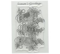 Sweet Dixie Festive Owls On A Branch Clear Stamp Set