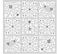 Sweet Dixie Metal Cutting Dies Christmas Block Background
