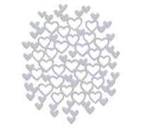 Sweet Dixie Metal Cutting Dies Hearts, Silver, (SDD580)