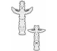 Sweet Dixie Metal Cutting Dies Totem Poles