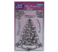 Sweet Dixie Oh Christmas Tree Clear Stamp Set, Transparent