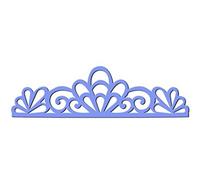 Sweet Dixie Scroll Edge Die, Grey
