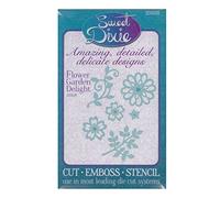 Sweet Dixie SDD039 Flower Garden Delight Die, Metal, Grey, 23.3 x 13 x 0.8 cm