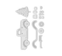 Sweet Dixie SDD531 Sue Dix Christmas Truck Dies, 55 mm x 128 mm Size