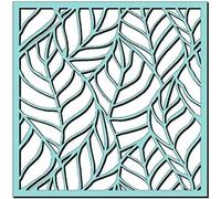 Sweet Dixie Skeleton Leaves Stencil, 6 x 6-Inch,SDST0019