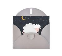 sweet dream Gray prints Greeting Cards 6x4-inch with Envelope | Perfect for writing greetings and thank-you notes