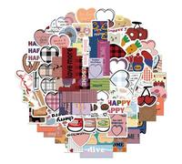 Sweet Dream Sticker Pack - 90 Adorable Cartoon Sheets with Easy-Peel Hearts & Desserts, Kawaii Ins-Style Decor for Journals, Scrapbooks & Photo Albums