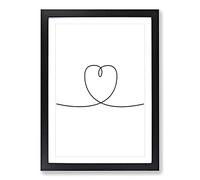 Sweet Dream V2 Typography Framed Print | A2 Black Framed Wall Art | Ready to Hang | Modern Positive Affirmations Picture | Living Room Bedroom Lounge Office