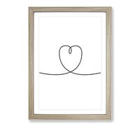 Sweet Dream V2 Typography Framed Print | A2 Oak Framed Wall Art | Ready to Hang | Modern Positive Affirmations Picture | Living Room Bedroom Lounge Office