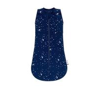 Sweet Dreamers, Baby Sleep Bag and Swaddle for Newborns | 0-3 months, 2.5 TOG | Soft Organic Cotton Fabric Baby Sleeping Bag | Blue Moon and Stars