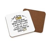 Sweet Dreams are Made of Cheese Coaster Drinks Mat