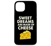 Sweet Dreams Are Made of Cheese Funny Food Pun Case for iPhone 13