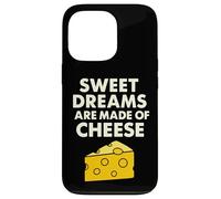 Sweet Dreams Are Made of Cheese Funny Food Pun Case for iPhone 13 Pro