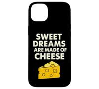 Sweet Dreams Are Made of Cheese Funny Food Pun Case for iPhone 14 Plus