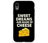 Sweet Dreams Are Made of Cheese Funny Food Pun Case for iPhone XR