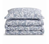 Sweet Dreams Blue Ashbury Jacquard Duvet Cover And Pillowase Set Double