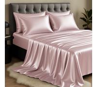 Sweet Dreams Blush Pure Mulberry Silk Flat Sheet Single