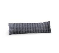Sweet Dreams Charcoal Alpine Bubble Faux Fur Bolster Pillow 40Cm X 137Cm
