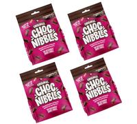 Sweet Dreams Choc Nibbles Original Set of 4 x 135g Bags Milk Chocolate Sticks dusted with Icing Sugar Party, Picnic or Family Treats