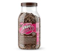 Sweet Dreams Chocolate Nibbles 2.7kg Catering Jar | Chunky Cocoa Toffee and Biscuit Bites | Large Sharing Tub for Parties, Movie Nights and Gifting