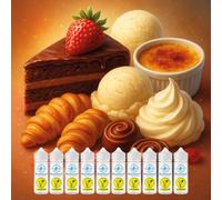 Sweet Dreams Edition - Sasami Signature Collection - 10 x 10ml Flavor Concentrate Set - Vegan