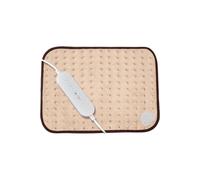 Sweet Dreams Electric Heat Pad with 4 Heat Settings Therapeutic Pain Relief 40x30cm in Beige | Size: 40x30 cm Sweet Dreams Beige 40x30 cm