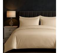 Sweet Dreams Elegant Egyptian Cotton 200 Thread Count Duvet Cover Set With Pillowcases Cream