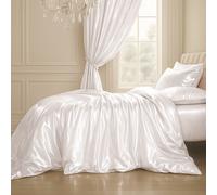 Sweet Dreams Elegant Mulberry Silk Duvet Cover White