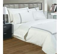 Sweet Dreams Luxurious Egyptian Cotton Duvet Cover Set With Pillowcases Blue