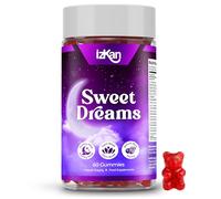 Sweet Dreams Gummies for Adults with Magnesium, Lavender, Chamomile, L-Theanine & Ashwagandha Sleep Supplement Relaxation & Night-Time Support | Sugar Free, Vegan 60 Gummies |Berries Flavour| (3)