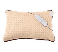 Sweet Dreams Heated Cushion Pillow Heat Pad 110W, Large for Back Knee Neck Stomach Pain and Arthritis, Electric LED 4 Setting Control, Auto Safety Off After 90 Minutes (Beige, 40 x 30 x 14cm Large)
