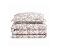 Sweet Dreams Natural Ashbury Jacquard Duvet Cover And Pillowase Set Single