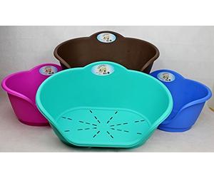 Sweet Dreams PLASTIC HEAVY DUTY PET BED- DOG,CAT,ANIMAL,SLEEP,BASKET,MEDIUM,LARGE,X-LARGE (X-Large, Blue)