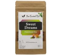 Sweet Dreams Sleep Tea Loose Leaf Herbal Blend (100g) - Calming Bedtime Infusion with Chamomile, Lemon Balm, Rooibos & Lavender, Resealable Pouch | Your ExcellenTEA