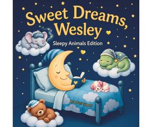 Sweet Dreams Wesley: Personalized Children's Bedtime Story Book for Babies & Kids | Perfect Birthday Gift idea for Wesley's | Gentle Rhymes, Sleepy ... Wesley Drift Into Sweet Dreams Every Night.