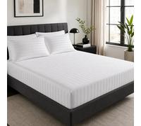 Sweet Dreams White Hotel Collection Fitted Sheet Single
