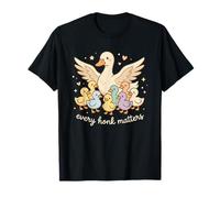 Sweet Duck Family Every Honk Matters Cute Ducklings T-Shirt