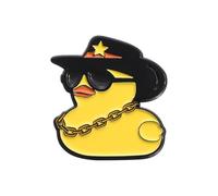 Sweet Duckling Metal Brooch with Secure Pin Back Ideal for Enhancing Everyday Attire or As a Thoughtful Gift Party Accessory Brooch