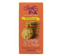 Sweet FA Gluten Free Cookies - Cranberry & Orange - 125g