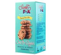 Sweet FA Organic Gluten-free and Vegan Oat & Raisin Cookies 125g