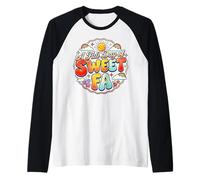 Sweet FA Retro Rainbow s Tired Mom's Day Off Raglan Baseball Tee
