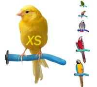 Sweet Feet and Beak Safety Pumice Perch Bird Toy - Features Real Pumice - Trims Nails and Beak like Pet Grooming Clippers - Promotes Healthy Feet - Safe, Non-Toxic Bird Supplies for Bird Cages