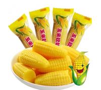 Sweet flavored soft candys or jelly candyss bulk candy natural corn 500g Delicious desserts Suitable for parties