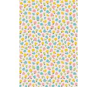 Sweet Floral Lined Notebook: 6x9" Lined Journal with a Spring-Colored Hand-Painted Floral Pattern